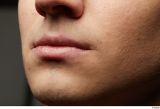 HD Face Skin Brett cheek chin face lips mouth skin…
